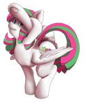  2016 absurd_res alpha_channel anatomically_correct anatomically_correct_pussy animal_genitalia animal_pussy anus blossomforth_(mlp) butt clitoris cutie_mark equine equine_pussy feathered_wings feathers female feral flexible friendship_is_magic hair hi_res hooves mammal multicolored_hair my_little_pony pegasus pepperoach pussy simple_background solo transparent_background two_tone_hair underhoof wings 