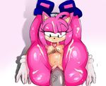  2016 amy_rose anthro big_butt breasts butt cum cum_on_breasts cum_on_butt cum_on_face cum_on_leg disembodied_penis female huge_butt jaynatorburudragon legs_up male mammal messy_cum penetration penis pussy sonic_(series) tongue tongue_out vaginal vaginal_penetration 