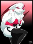  2016 anthro big_breasts breasts dalley-the-alpha female mostly_nude nintendo pok&eacute;mon solo video_games zangoose 
