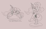  armor caroo clothing cutie_mark dialogue english_text equine female friendship_is_magic helmet horn jewelry legwear mammal my_little_pony necklace nightmare_moon_(mlp) pose sketch socks text winged_unicorn wings 
