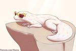  2016 alasou ambiguous_gender eyewear gecko lizard reptile scalie smile solo sunglasses 