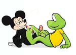  amphibian disney frog male male/male mickey_mouse redemption3445 se&ntilde;or_frog&#039;s 