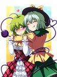  dress kazami_yuuka koissa komeiji_koishi touhou 