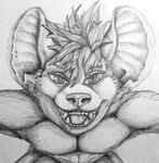  ashwolves5 bat hybrid hyena male mammal portrait smile 