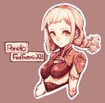  blonde_hair braid breasts final_fantasy final_fantasy_xii long_hair minoru_omr penelo small_breasts solo twin_braids twintails yellow_eyes 