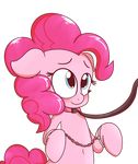  alpha_channel blush bound equine female friendship_is_magic hair horse leash mammal mr-degration my_little_pony navel pink_hair pinkie_pie_(mlp) smile solo 