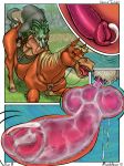  anatomically_correct anatomically_correct_pussy animal_genitalia animal_penis animal_pussy balls big_balls blush canine canine_penis comic cum cum_inside epona_(tloz) equine equine_pussy erection female feral fur hair horse huge_balls hyper hyper_balls hyper_penis knot licking link_(wolf_form) male male/female mammal mushbun nintendo open_mouth penetration penis precum pussy sex size_difference smile the_legend_of_zelda tongue tongue_out video_games wolf 