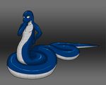  cute goo gradient invalid_color learsies male naga shiny simple_background thesomething 