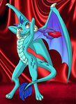  amber_eyes annonymouse dragon female friendship_is_magic hi_res horn invalid_tag my_little_pony nude princess_ember_(mlp) pussy scalie scepter wings 