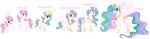  cutie_mark equine evolution feathered_wings feathers female feral friendship_is_magic fur hair horn long_hair mammal multicolored_hair my_little_pony princess_celestia_(mlp) unicorn winged_unicorn wings 