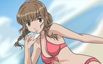  kimikiss mizusawa_mao pure rouge swimsuit vector widescreen 