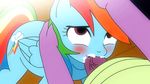  2016 animated blush cum cum_from_nose cum_in_mouth cum_in_nose cum_inside cutie_mark duo equine erection faceless_male fantasyblade feathered_wings feathers female feral friendship_is_magic hair interspecies male male/female mammal multicolored_hair my_little_pony oral pegasus penis rainbow_dash_(mlp) rainbow_hair sex wings 