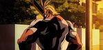  all_might animated animated_gif blonde_hair blood boku_no_hero_academia male_focus solo transformation 