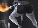  1girl armor ass dancer_of_the_boreal_valley dark_souls dark_souls_3 dark_souls_iii from_software helmet huge_ass souls_(from_software) 