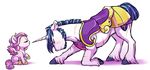  2016 armor beard bow bowing crown duo equine facial_hair fan_character female friendship_is_magic horn lopoddity male mammal my_little_pony pegasus scar shining_armor_(mlp) unicorn wings 