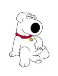  balls brian_griffin family_guy male penis smile solo 