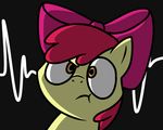  apple_bloom_(mlp) cub equine female friendship_is_magic horse mammal my_little_pony orange_eyes pokefound pony solo young 