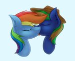  equine fan_character female horse kissing male male/female mammal marsminer my_little_pony pony rainbow_dash_(mlp) twisted_cyclone 