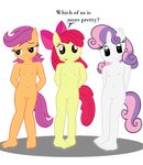  2016 anthro anthrofied apple_bloom_(mlp) cub earth_pony english_text equine female feral friendship_is_magic group hair hi_res horn horse mammal multicolored_hair my_little_pony nipples nude pegasus pony purple_hair pussy red_hair scootaloo_(mlp) sweetie_belle_(mlp) text tolpain two_tone_hair unicorn wings young 