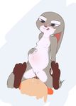  anal bound canine colon cum cum_in_ass cum_inside cum_on_face disney female fox internal judy_hopps kamperkiller_(artist) knot lagomorph licking_cum male mammal nick_wilde penis pregnant pussy pussy_gape pussy_juice rabbit zootopia 