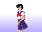  artist_request back_bow bishoujo_senshi_sailor_moon blue_eyes blue_hair blue_sailor_collar bow earrings jewelry juuban_middle_school_uniform mizuno_ami sailor_collar school_uniform serafuku short_hair solo wallpaper 