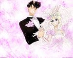  chiba_mamoru sailor_moon tagme tsukino_usagi wedding 