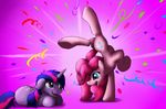  2012 abstract_background blue_eyes crying cutie_mark duo earth_pony equine female feral friendship_is_magic fur hair happy horn horse inkybeaker mammal multicolored_hair my_little_pony pink_fur pink_hair pinkie_pie_(mlp) pony purple_eyes purple_fur streamer tears twilight_sparkle_(mlp) unicorn 