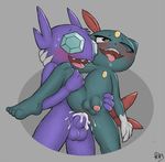  anal anal_penetration anus balls cum cum_in_ass cum_inside ikiki male male/male nintendo penetration penis pok&eacute;mon sableye sex sneasel video_games 