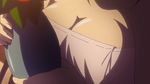  1girl animated animated_gif ass breast_press breasts cleavage kami_nomi_zo_shiru_sekai katsuragi_mari large_breasts milf solo towel 