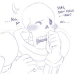  blush bone brothers comic english_text fontcest incest male male/male monster papyrus_(undertale) sans_(undertale) sibling skeleton text undertale video_games 