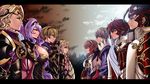  breasts brother_and_sister brothers camilla_(fire_emblem_if) cape captain_america_civil_war circlet elise_(fire_emblem_if) fire_emblem fire_emblem_if gloves grey_hair hair_over_one_eye headpiece highres hinoka_(fire_emblem_if) huge_breasts jadenkaiba leon_(fire_emblem_if) long_hair marks_(fire_emblem_if) marvel multiple_girls polearm purple_hair red_eyes red_hair ryouma_(fire_emblem_if) sakura_(fire_emblem_if) short_hair siblings sisters takumi_(fire_emblem_if) tiara twintails weapon 