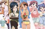  :3 adjusting_hair ahoge amamiya_manami aqua_eyes ass back ball beachball bikini black_hair black_legwear blue_eyes blue_hair blush book brown_eyes brown_hair cherry_blossoms chin_rest cloud coat column_lineup day desk dress etou_mei feet frills gakuen_utopia_manabi_straight! glasses grin hair_ornament hairclip happy highres holding_hands inamori_mika jpeg_artifacts long_hair looking_back magazine_scan mittens multiple_girls newtype non-web_source odori_momoha official_art open_mouth outdoors purple_hair red_eyes running sandals scan scarf shading_eyes short_hair side-tie_bikini sitting skirt sky smile snow snowman striped striped_scarf sunset swimsuit tankini thighhighs uehara_mutsuki window yasuda_shinsuke zettai_ryouiki 