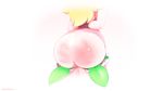  ass blonde_hair leaves neocoill nintendo princess_peach super_mario 