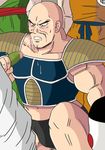  bara chaozu cum dragon_ball dragonball dragonball_z drooling facial fellatio male_focus multiple_boys nappa penis piccolo saliva son_gokuu tenshinhan yaoi 