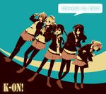  akiyama_mio alternate_hairstyle braid highres hirasawa_yui k-on! kotobuki_tsumugi long_hair monochrome multiple_girls nakano_azusa pantyhose sepia short_hair skirt tainaka_ritsu takanashi_ringo 