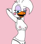  animatronic avian beak breasts female fish4dogs five_nights_at_freddy&#039;s funtime_chica_(fnaf) g4s machine nipples pussy robot ultimate_custom_night video_games 