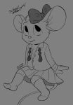  anthro clothing cub disney female legwear mammal mouse necktie olivia_flaversham rodent school_uniform skirt smile socks solo soulcentinel the_great_mouse_detective uniform young 