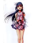  80s bare_shoulders blue_hair choujikuu_yousai_macross earrings gloves green_eyes highres jewelry long_hair lynn_minmay macross macross:_do_you_remember_love? mikimoto_haruhiko miniskirt oldschool simple_background skirt smile solo white_background 