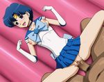  1girl ahegao bishoujo_senshi_sailor_moon blue_hair blush breastless_clothes breasts censored circle_anco clothed_female_nude_male clothed_sex drooling elbow_gloves empty_eyes erect_nipples fat_man fucked_silly gloves happy_sex heart heart-shaped_pupils lying male_pubic_hair missionary mizuno_ami mosaic_censoring nipples on_back penis pleated_skirt pointless_censoring pov pussy pussy_juice sailor_mercury saliva sex short_hair skirt smile spread_legs sweat symbol-shaped_pupils thighs tiara tongue tongue_out vaginal veiny_penis white_gloves 