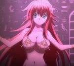  animated animated_gif arabian_clothes belly_dancer bikini blue_eyes bouncing_breasts bracelet breasts dance dancer dancing high_school_dxd large_breasts long_hair red_hair rias_gremory source_request underboob 