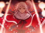  bad_id bad_pixiv_id capelet danmaku hair_bobbles hair_ornament matryoshka_(borscht) one_side_up red_capelet red_eyes shinki solo touhou touhou_(pc-98) white_hair wings 