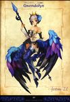  artbook concept_art george_kamitani gwendolyn odin_sphere official_art vanillaware 