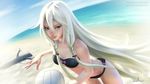  ball beach bikini female gohpot ia_(vocaloid) realistic solo sport swimsuit vocaloid volleyball 