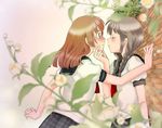 2girls incipient_kiss multiple_girls original tsukiishi yuri 