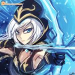  ashe_(league_of_legends) league_of_legends lumineko self_upload 