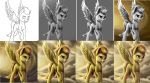  2017 absurd_res cloud cutie_mark equine feathered_wings feathers female feral friendship_is_magic hair hi_res lachlan765 mammal my_little_pony outside pegasus sky smile solo spitfire_(mlp) spread_wings wings wonderbolts_(mlp) 