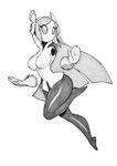  artist_request blush female kirby_(series) monochrome susie wide_hips 