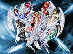  anne_millennium cordelia_austin duplicate elizabeth_pandragon jane_shore katharine_spancer lina_maclorchlain marie_pandragon mechagirl ophelia_buckingham taka_tony tempest wings zard 