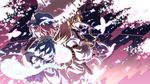  dualscreen saigyouji_yuyuko tagme touhou yakumo_yukari 