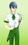  1boy free! male_focus nanase_haruka_(free!) suspenders 